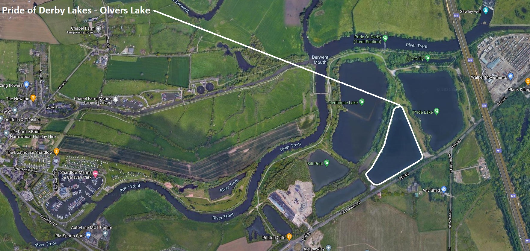 derbyshire Fishing Venues