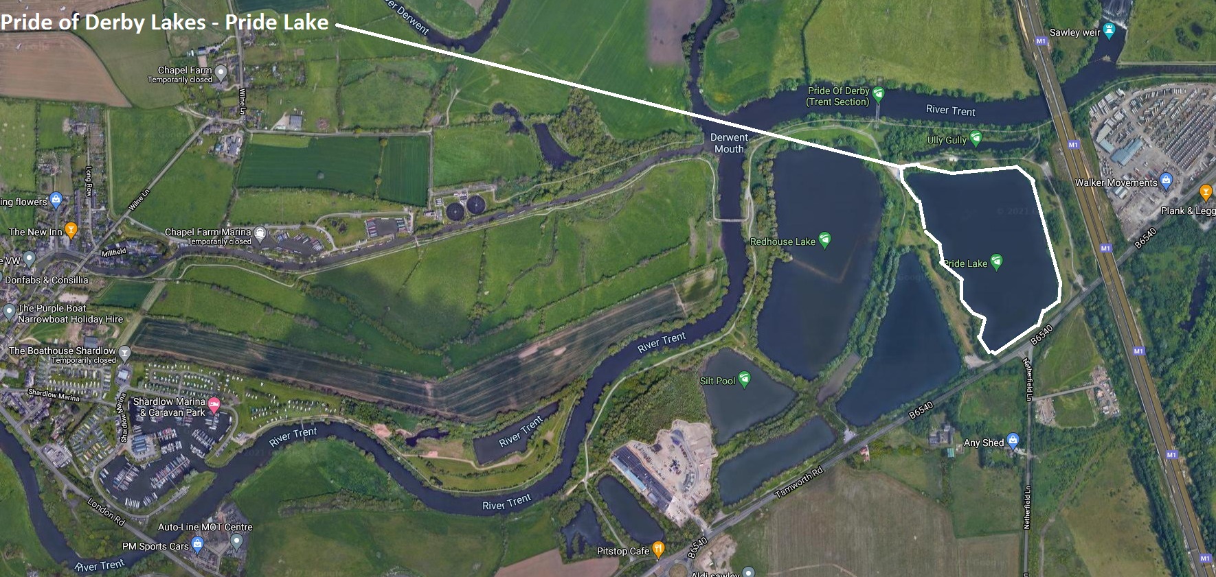 derbyshire Fishing Venues