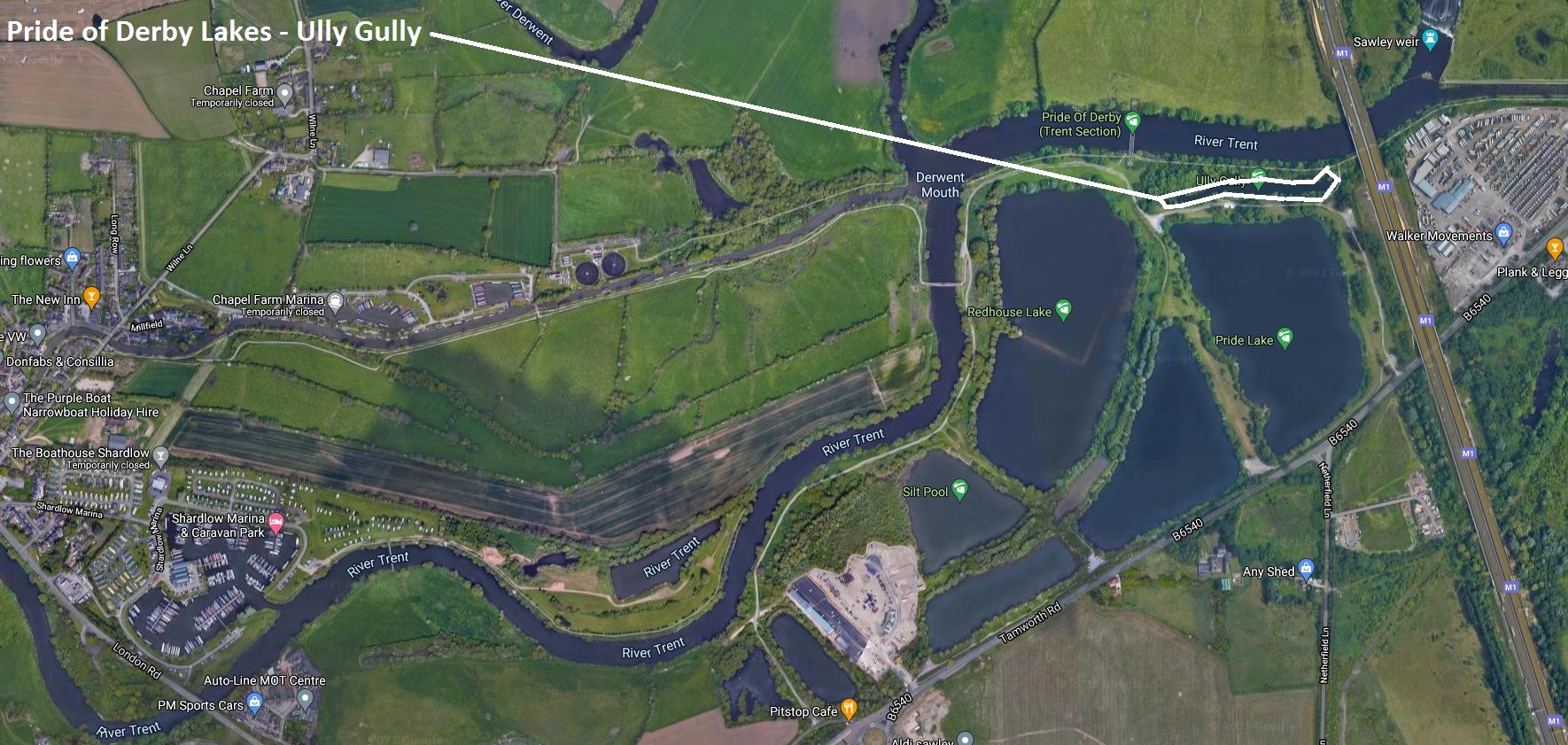 derbyshire Fishing Venues